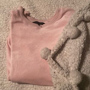 banana republic pink sweatshirt 💕